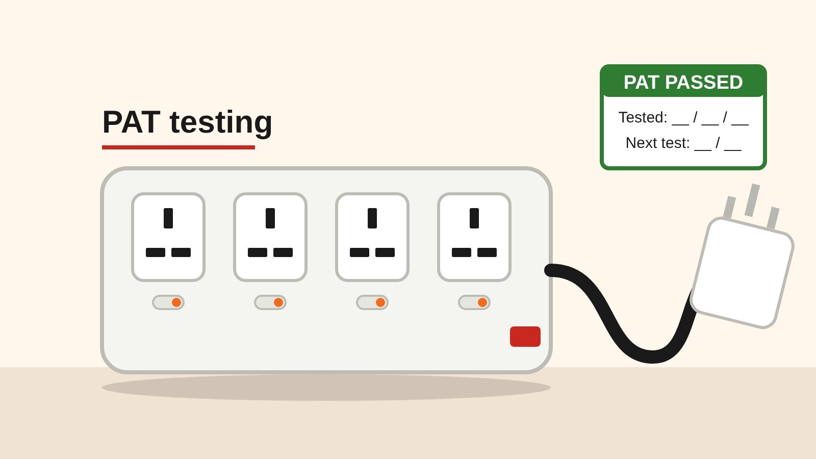Fire Risk Assessments 11-extension-lead-pat-testing-1 Home  